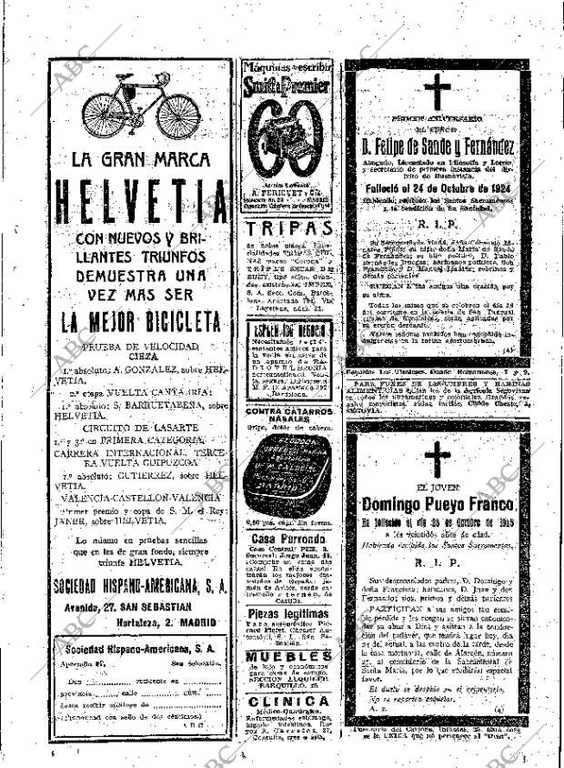ABC MADRID 24-10-1925 página 33