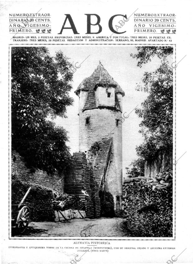 ABC MADRID 25-10-1925 página 1