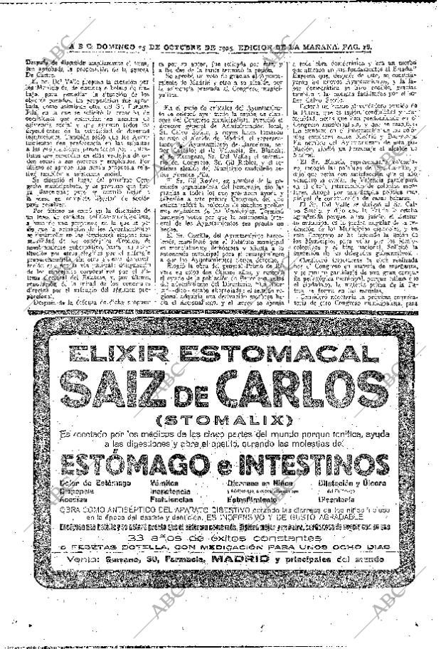 ABC MADRID 25-10-1925 página 18