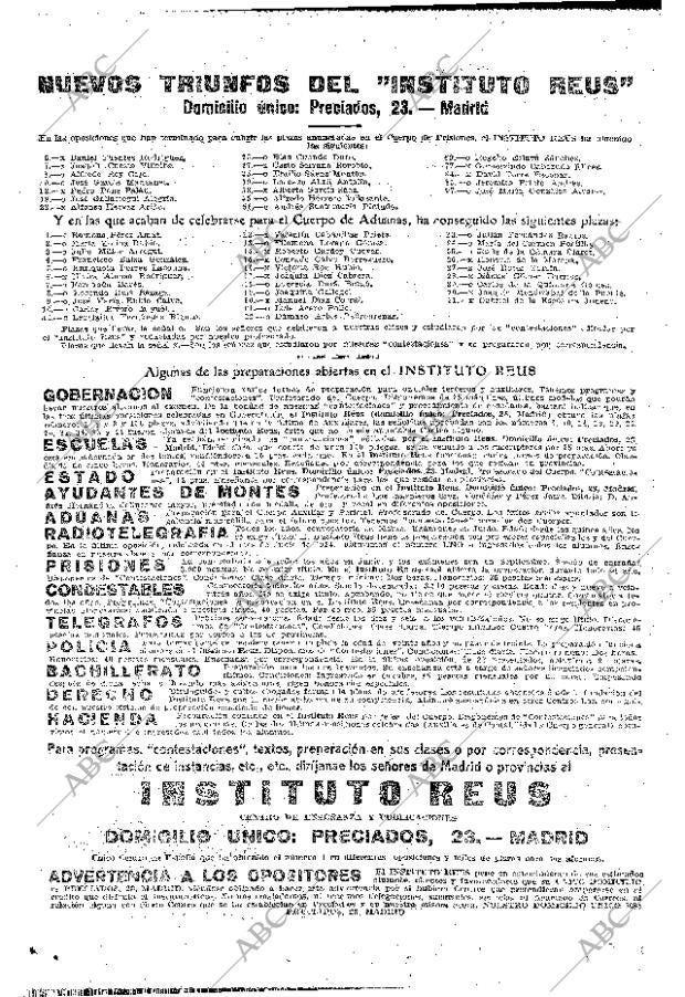 ABC MADRID 25-10-1925 página 22