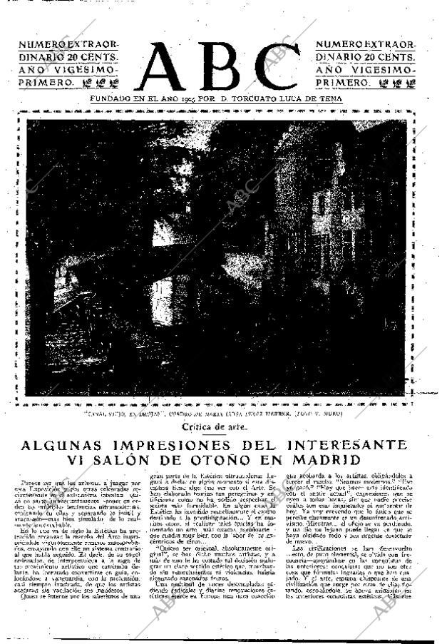 ABC MADRID 25-10-1925 página 3