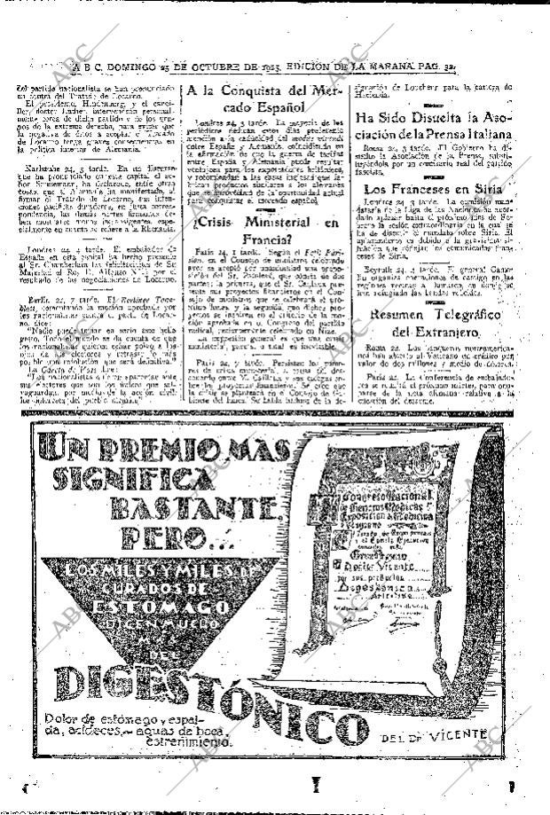 ABC MADRID 25-10-1925 página 32