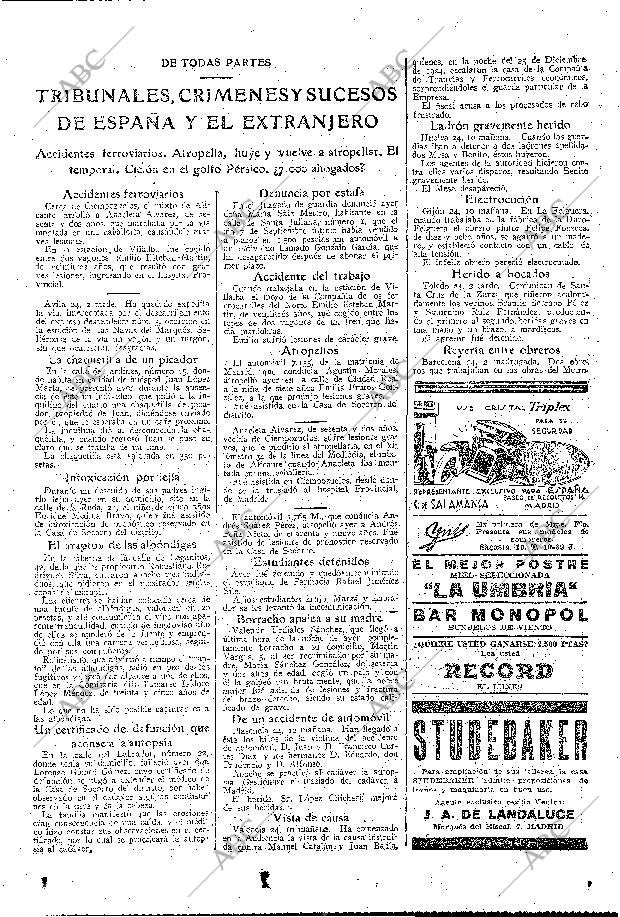 ABC MADRID 25-10-1925 página 33