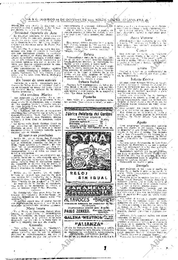 ABC MADRID 25-10-1925 página 38