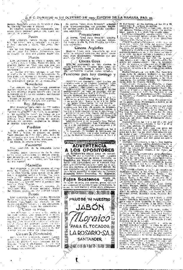 ABC MADRID 25-10-1925 página 39