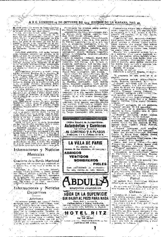 ABC MADRID 25-10-1925 página 40