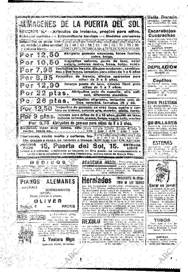 ABC MADRID 25-10-1925 página 49