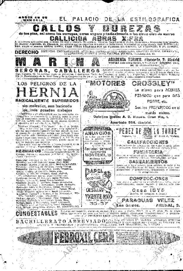 ABC MADRID 25-10-1925 página 54