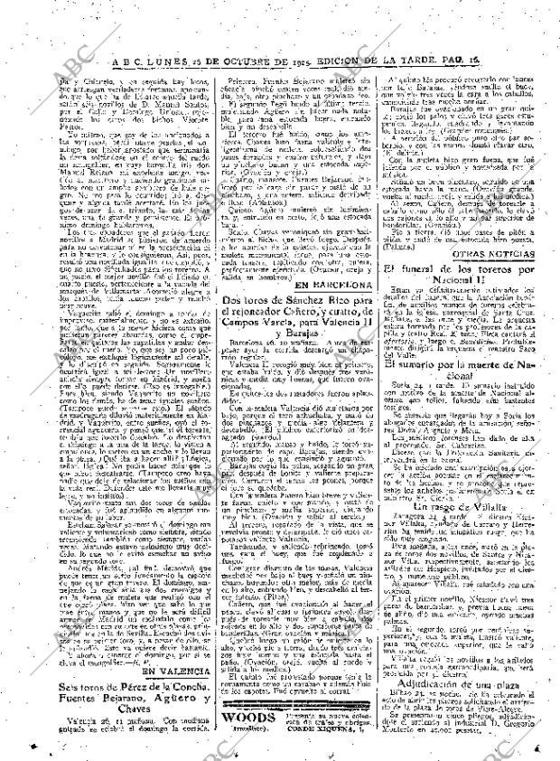 ABC MADRID 26-10-1925 página 16