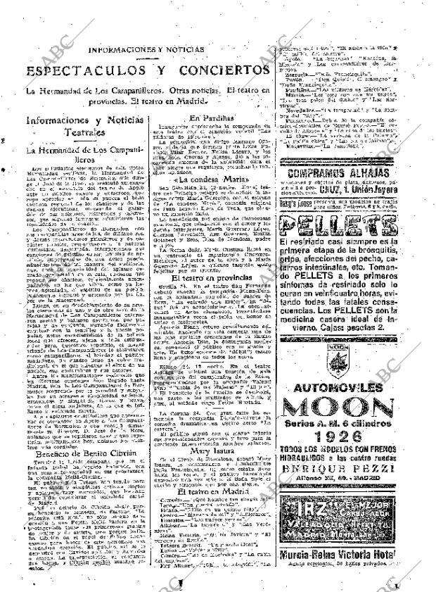 ABC MADRID 26-10-1925 página 23