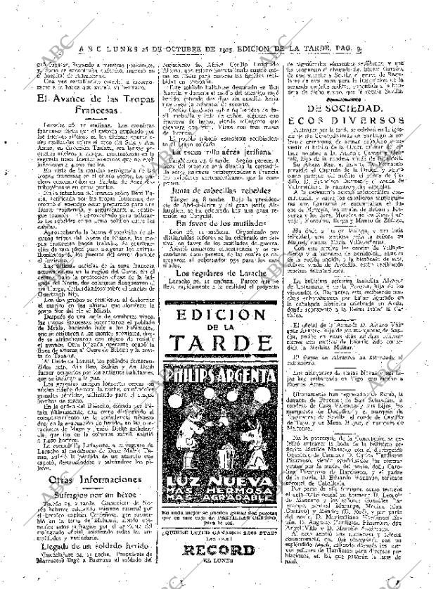 ABC MADRID 26-10-1925 página 9