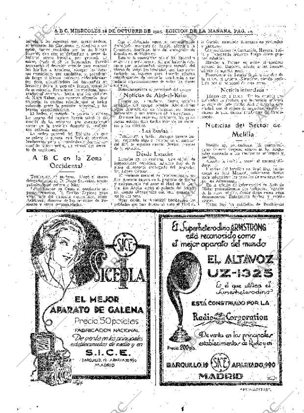 ABC MADRID 28-10-1925 página 10