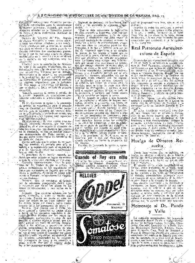 ABC MADRID 28-10-1925 página 15