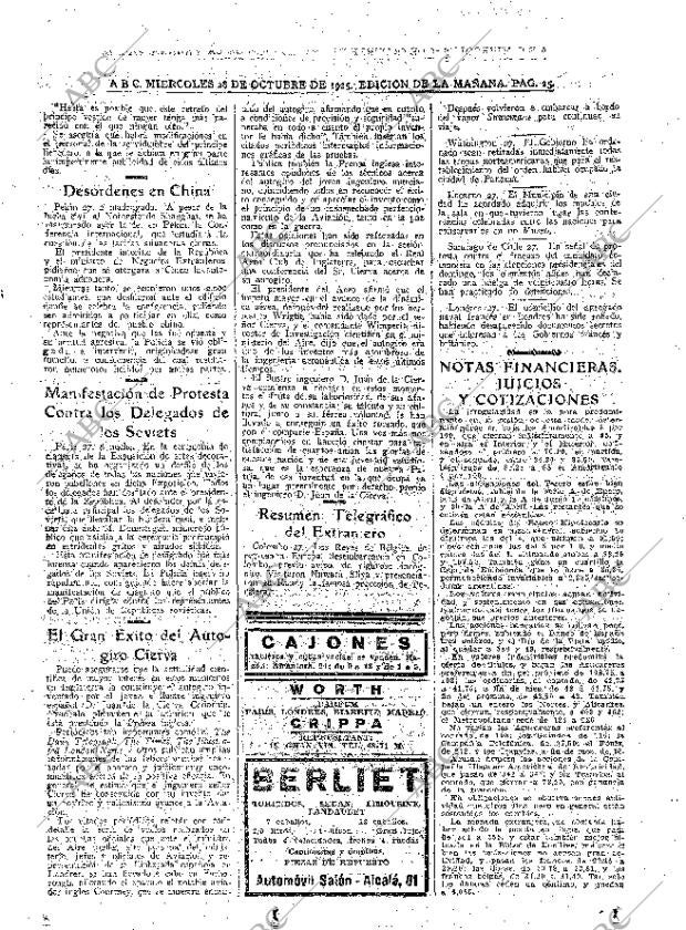 ABC MADRID 28-10-1925 página 25