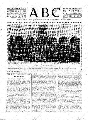 ABC MADRID 28-10-1925 página 3