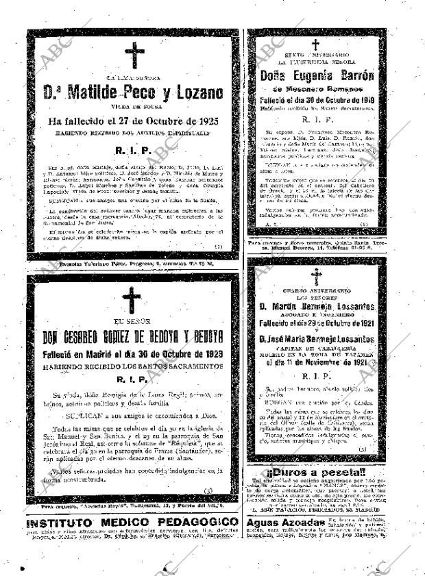 ABC MADRID 28-10-1925 página 33