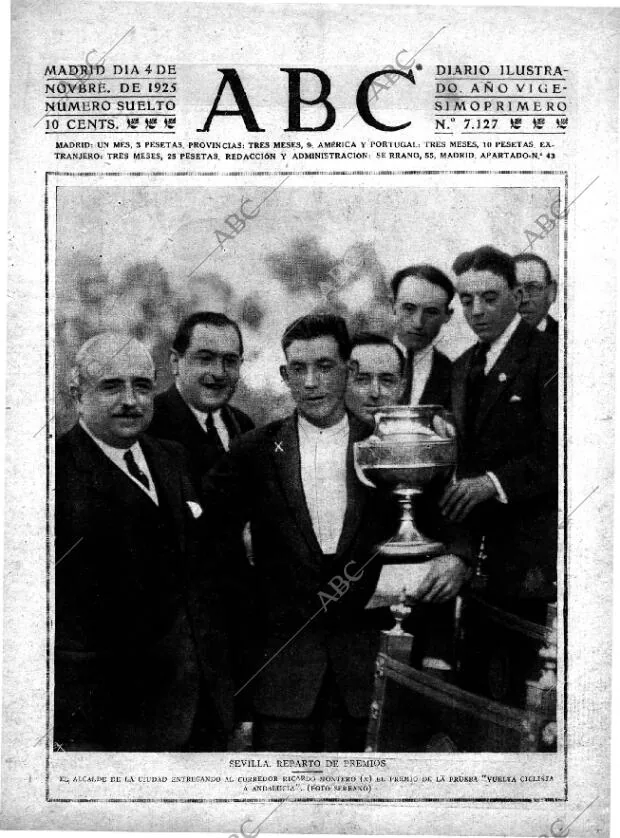 ABC MADRID 04-11-1925 página 1