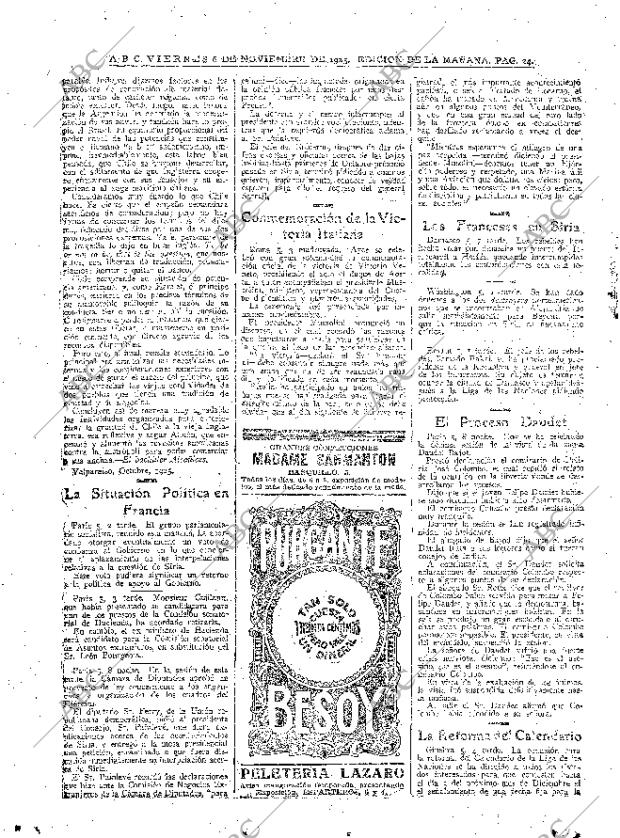 ABC MADRID 06-11-1925 página 24