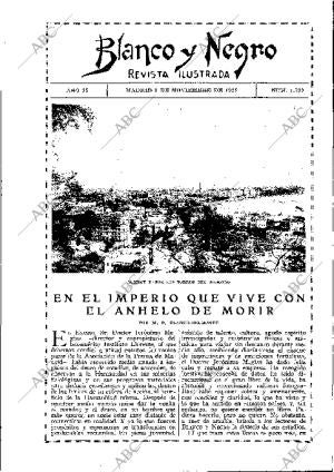 BLANCO Y NEGRO MADRID 08-11-1925 página 3