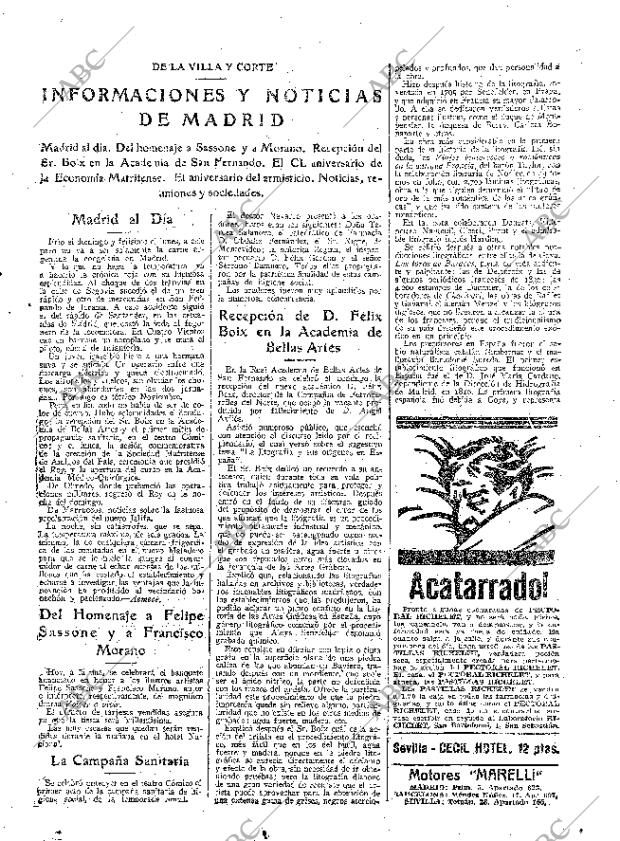 ABC MADRID 10-11-1925 página 11