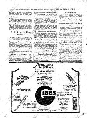 ABC MADRID 10-11-1925 página 8