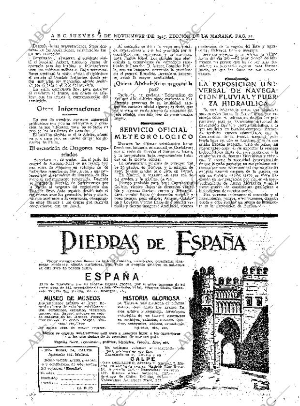 ABC MADRID 12-11-1925 página 12