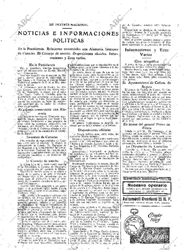 ABC MADRID 12-11-1925 página 13