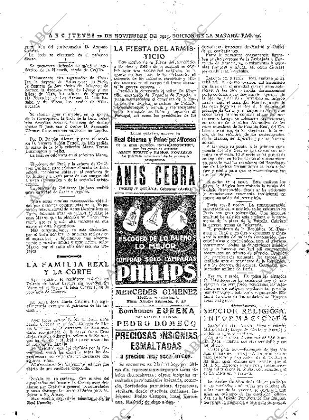 ABC MADRID 12-11-1925 página 22