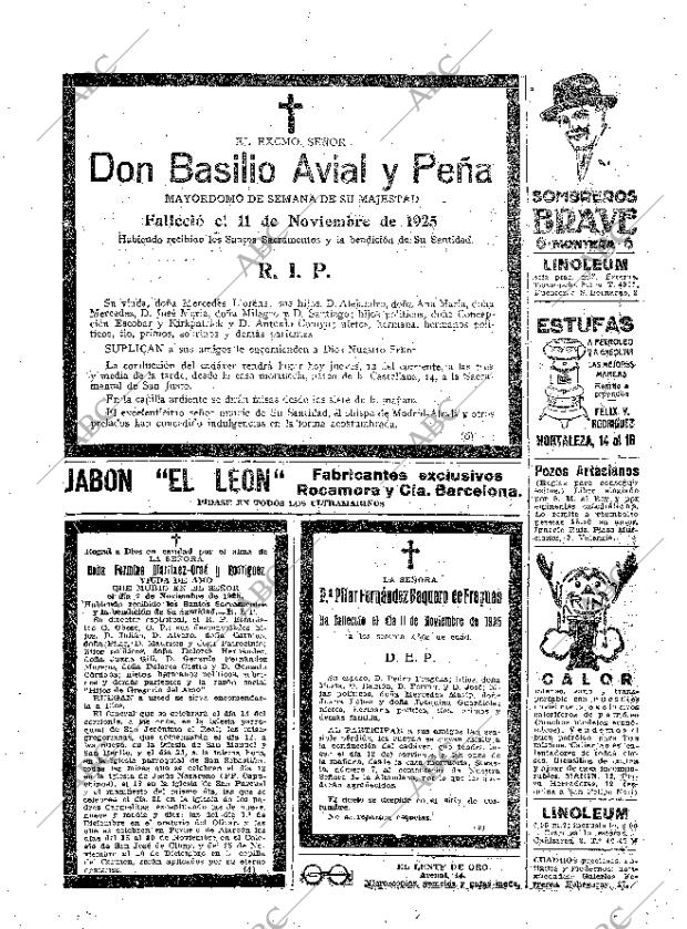 ABC MADRID 12-11-1925 página 36