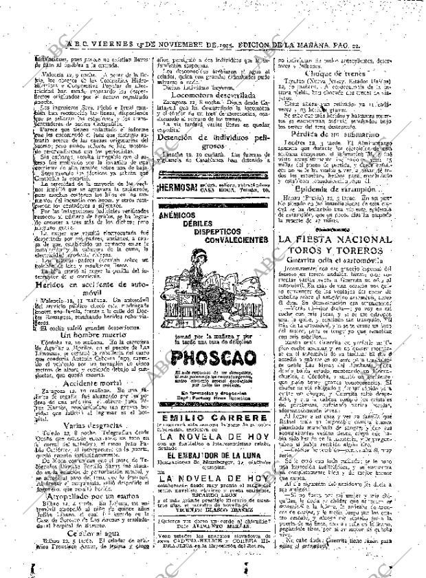 ABC MADRID 13-11-1925 página 22