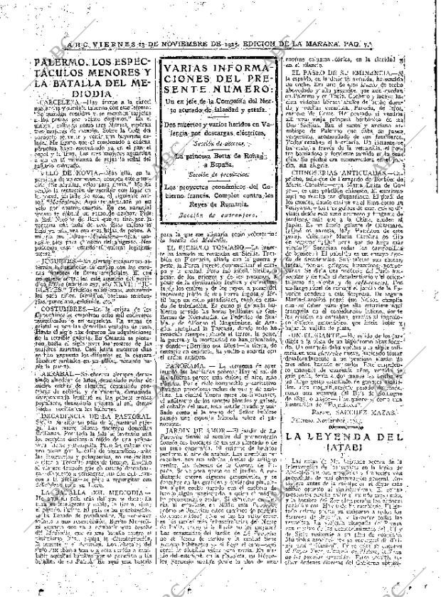 ABC MADRID 13-11-1925 página 7