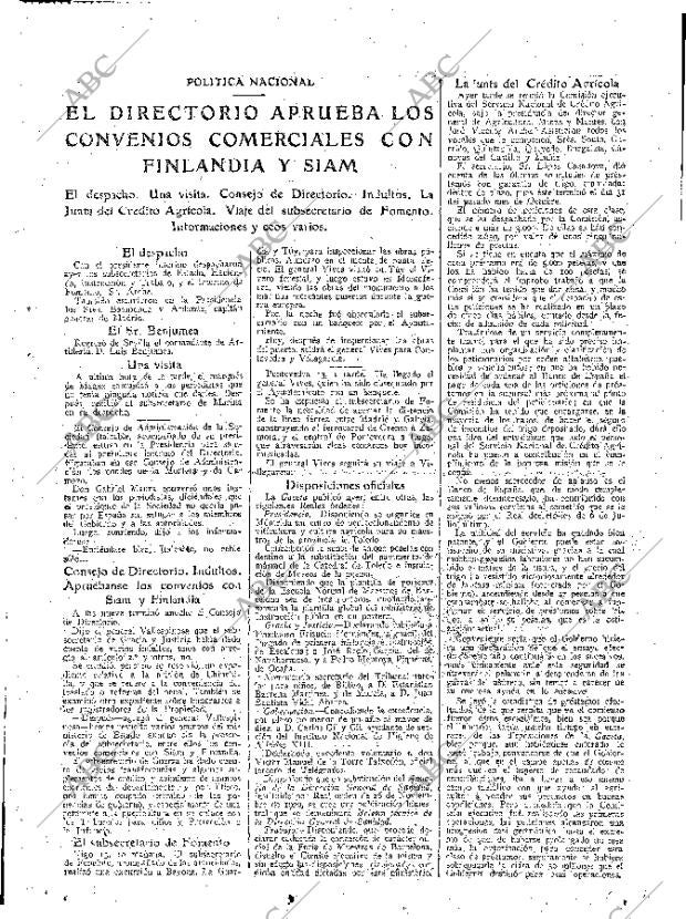 ABC MADRID 14-11-1925 página 11