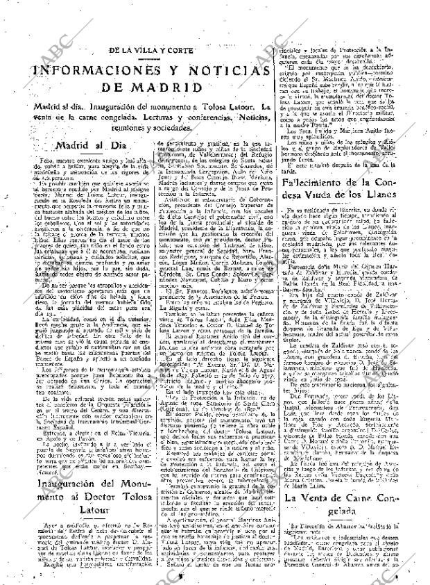 ABC MADRID 14-11-1925 página 13