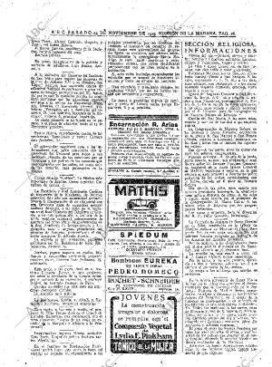 ABC MADRID 14-11-1925 página 16