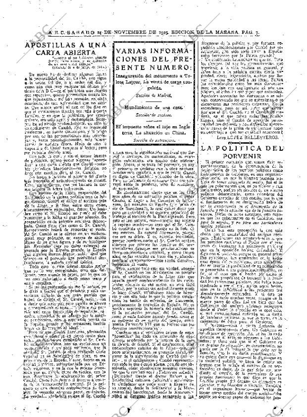 ABC MADRID 14-11-1925 página 7
