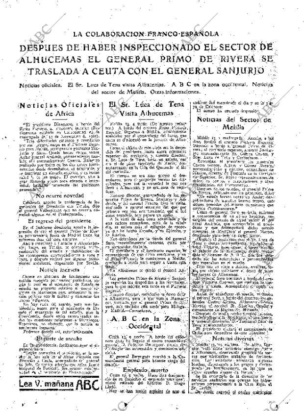 ABC MADRID 14-11-1925 página 9