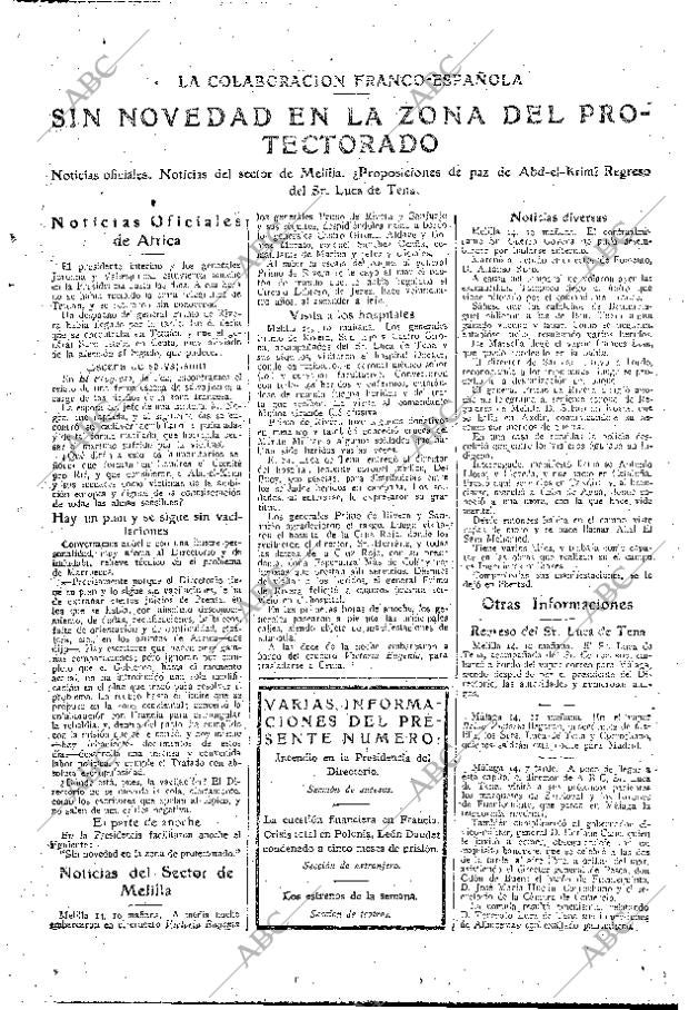 ABC MADRID 15-11-1925 página 15