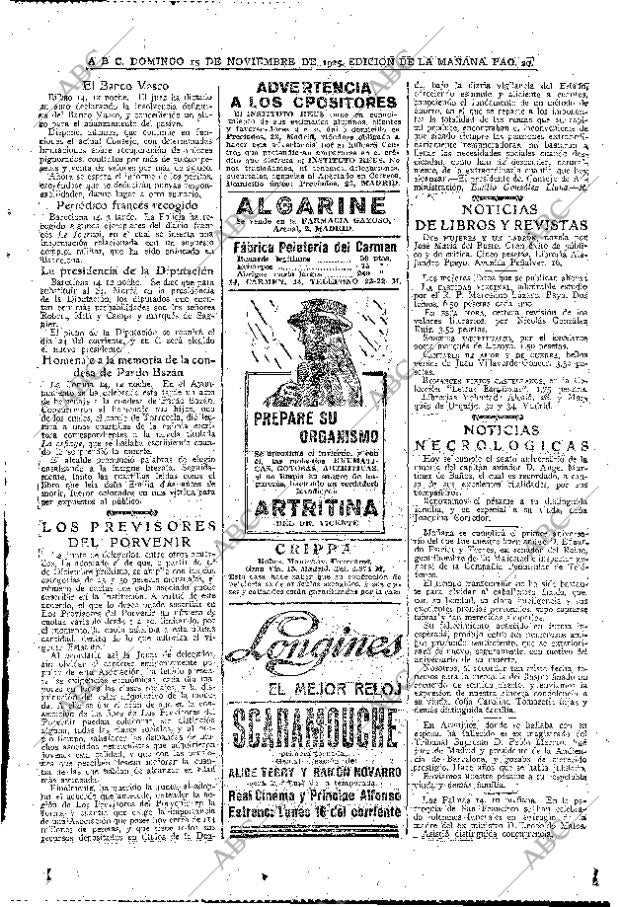 ABC MADRID 15-11-1925 página 29