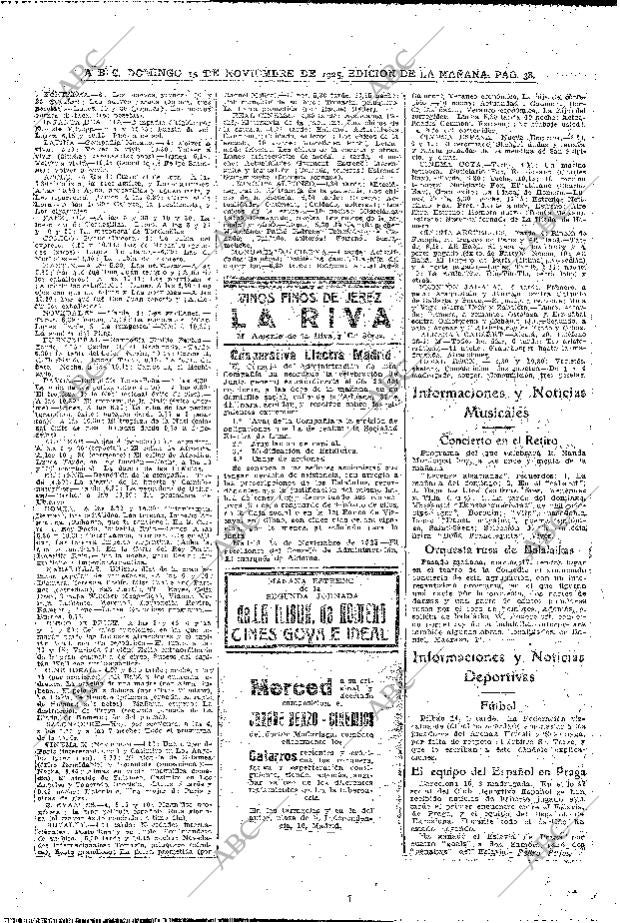 ABC MADRID 15-11-1925 página 38