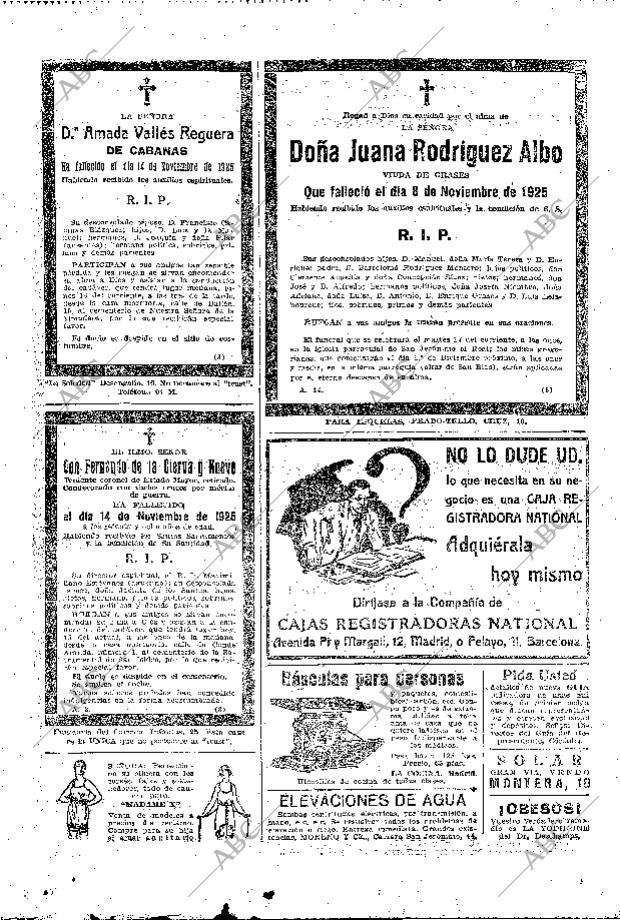 ABC MADRID 15-11-1925 página 45