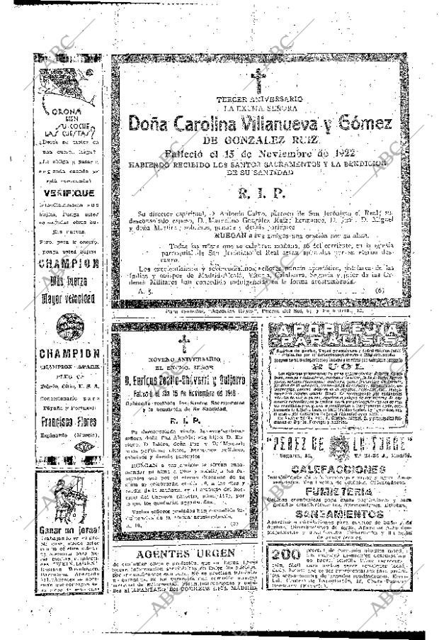 ABC MADRID 15-11-1925 página 47