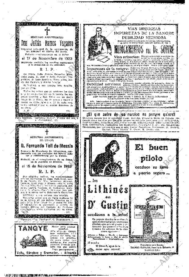 ABC MADRID 15-11-1925 página 48
