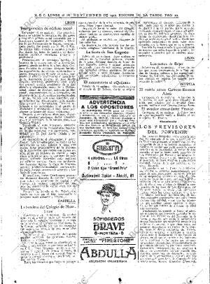 ABC MADRID 16-11-1925 página 20
