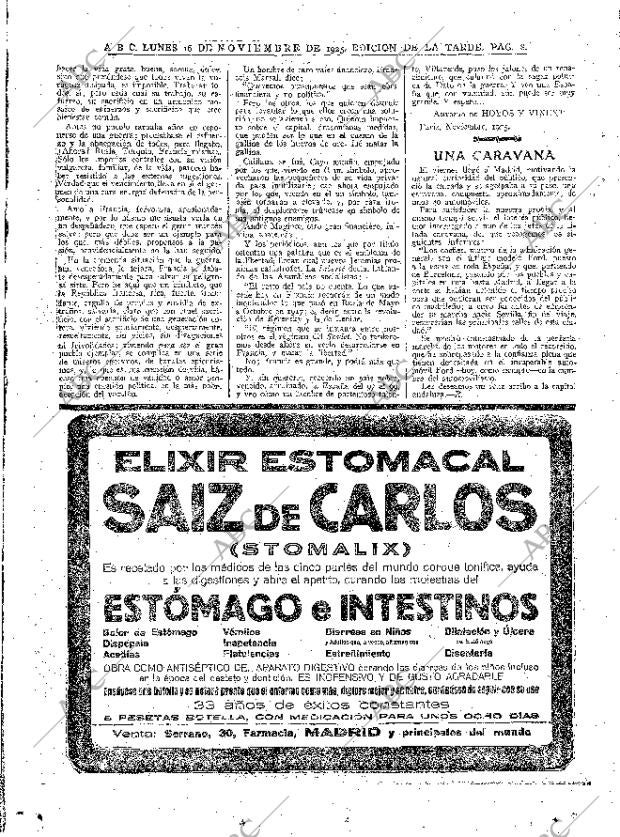 ABC MADRID 16-11-1925 página 8