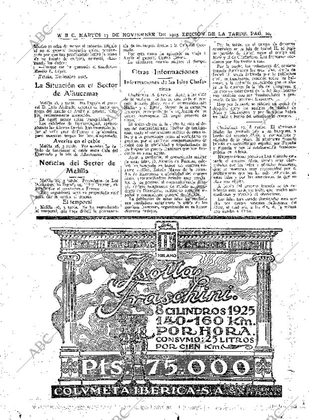 ABC MADRID 17-11-1925 página 10