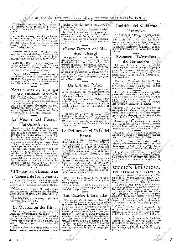 ABC MADRID 18-11-1925 página 25