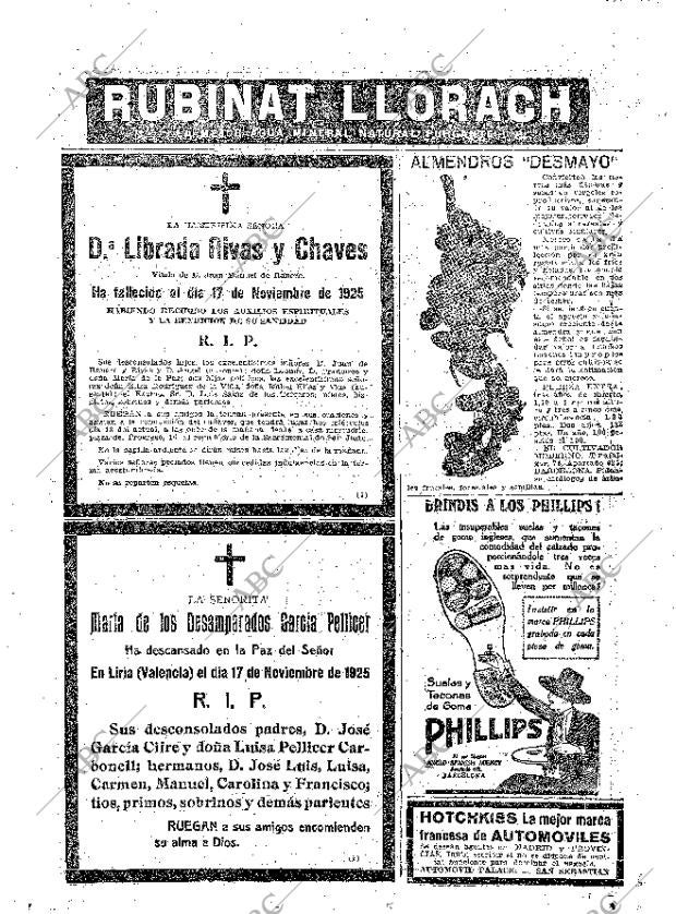 ABC MADRID 18-11-1925 página 34