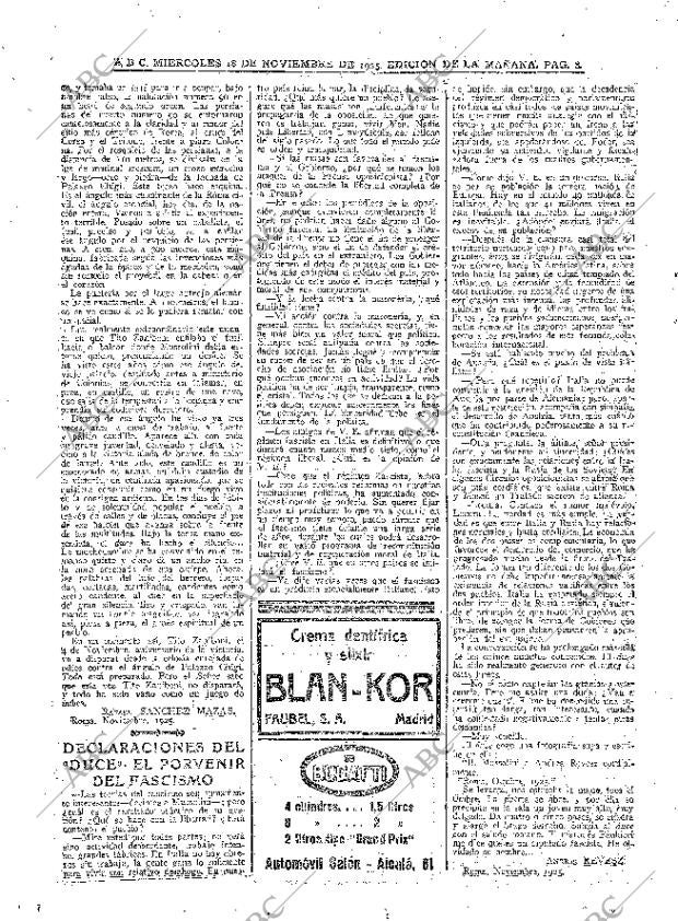 ABC MADRID 18-11-1925 página 8