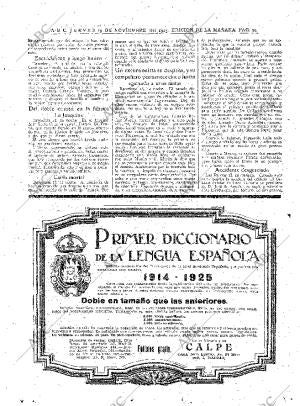 ABC MADRID 19-11-1925 página 20