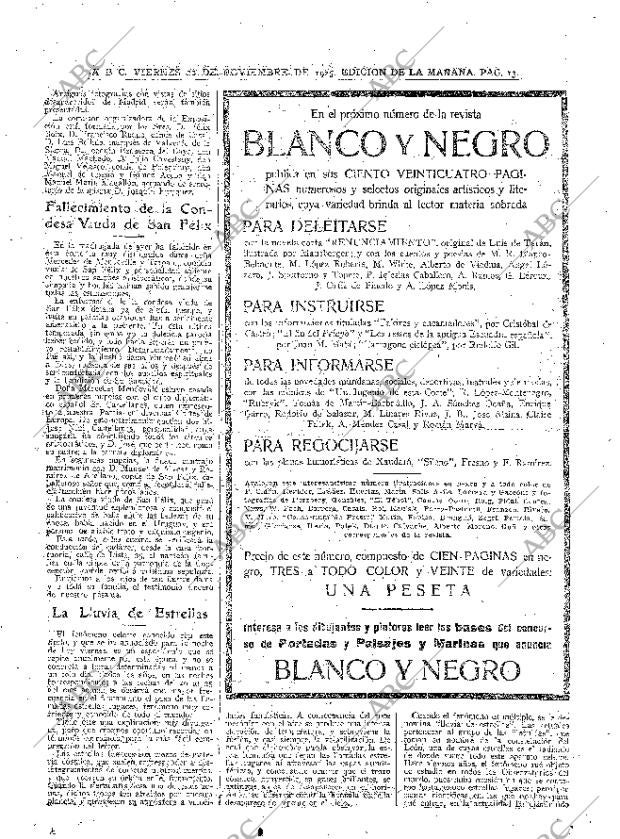 ABC MADRID 20-11-1925 página 13